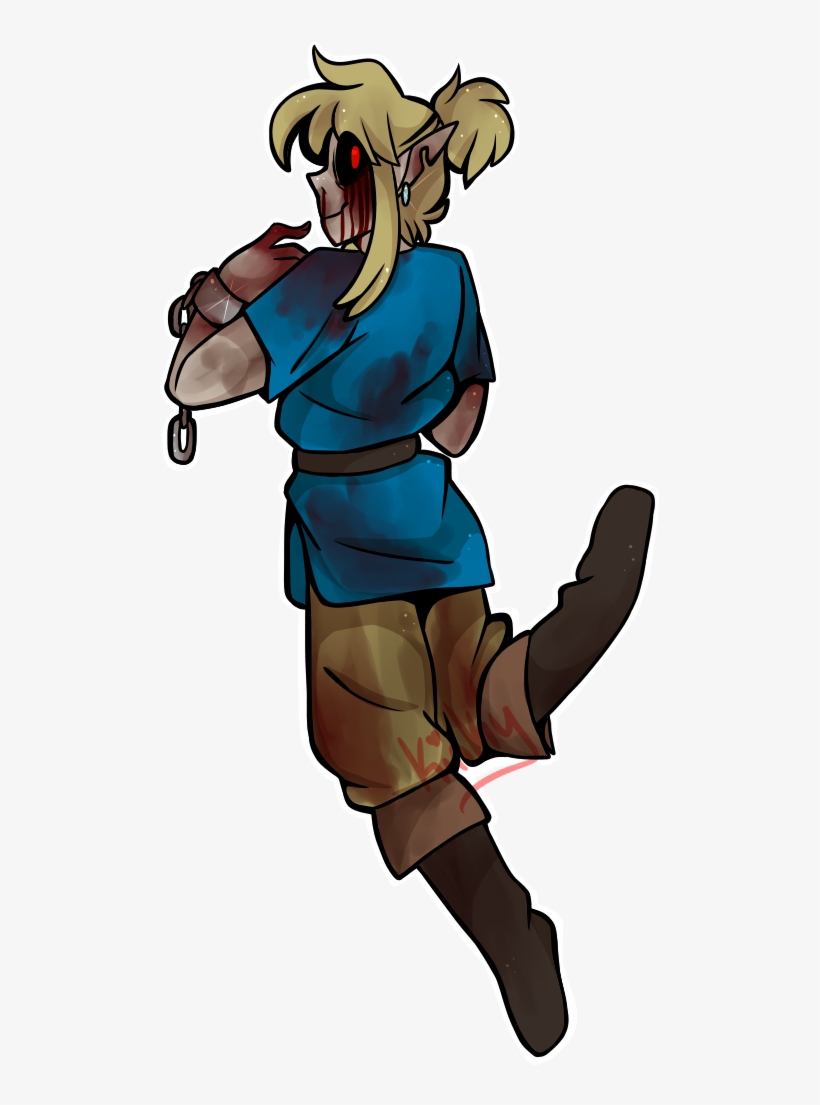 Fuck Me Platonically Ben But Hes 117 This Time - Ben Drowned Botw, transparent png #5467943