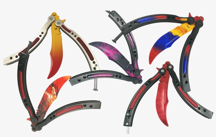 Butterfly Knife Package Include - Bridle, transparent png #5468438