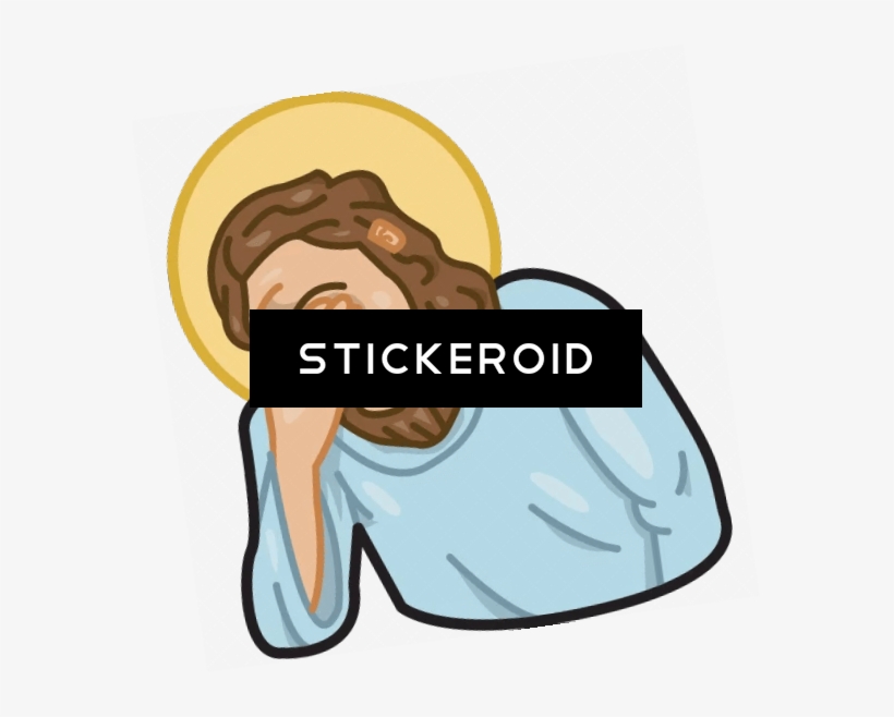 Jesus Facepalm Gesture Reaction Иссус Лицоладонь Лобхлоп - Duke Nukem Forever Box Art, transparent png #5468612