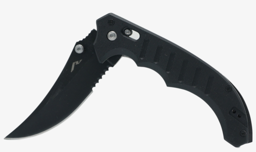 Black Flip Knife - Flip Knife, transparent png #5468852