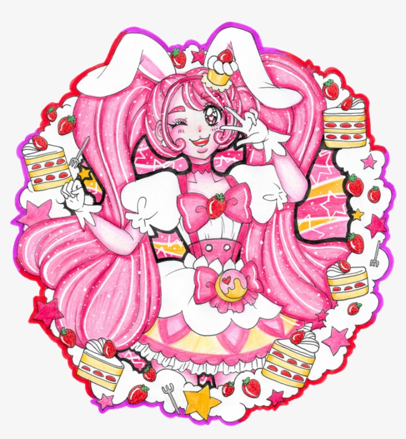 Pretty Cure Of Strawberry Shortcake, Cure Whip By Sekaiichihappy - Pretty Cure, transparent png #5470168