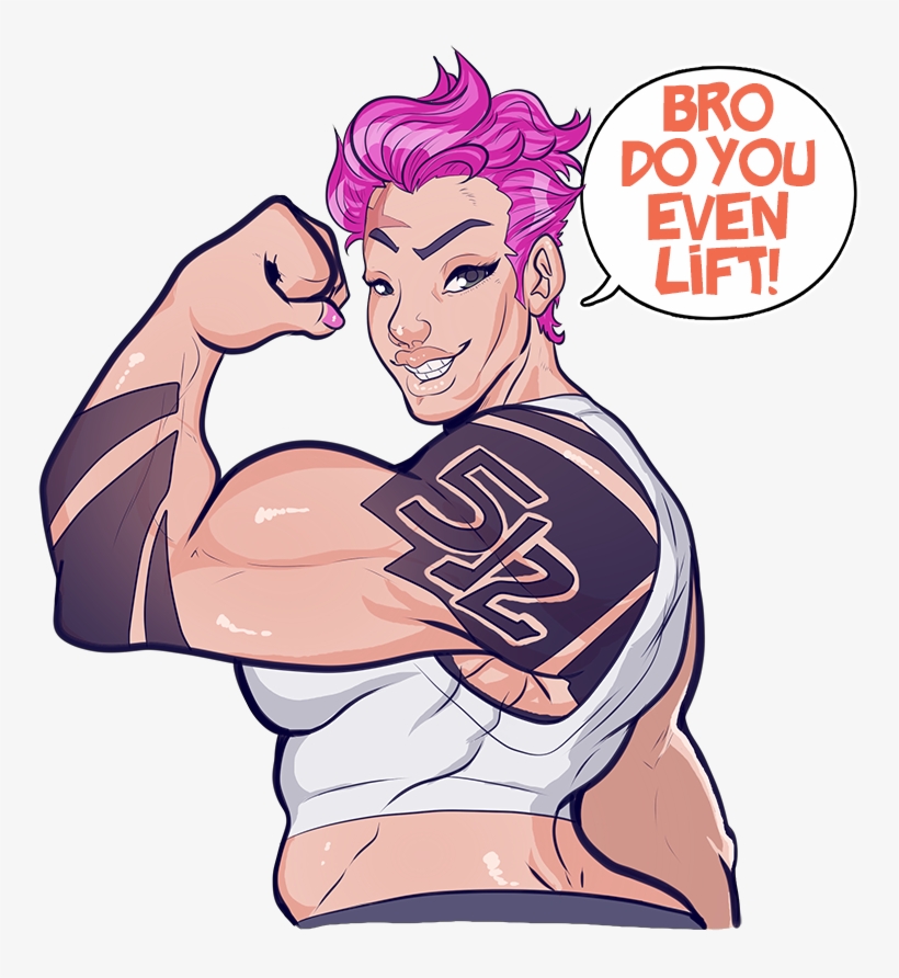 Zarya Ready For Duty - Fur, transparent png #5470175