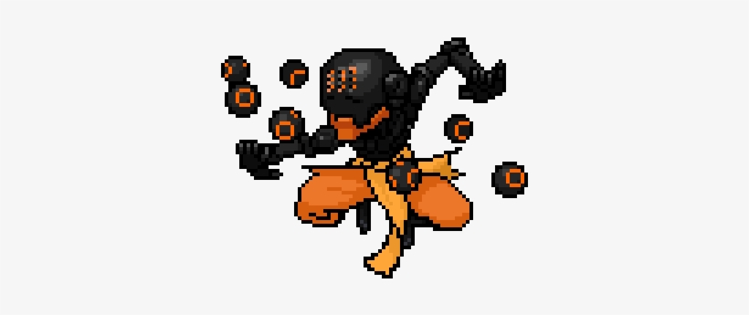 Vbh3xv3 - Overwatch Zenyatta Pixel Spray, transparent png #5470229