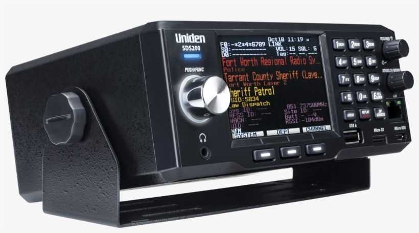 Introducing The Sds200, Uniden's Latest And Most Advanced - Radio Scanner, transparent png #5470718