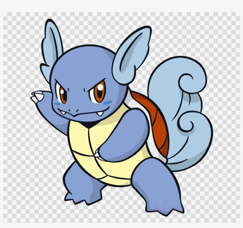 Squirtle Wartortle Blastoise Clipart Wartortle Squirtle - Pokemon Wartortle, transparent png #5470860