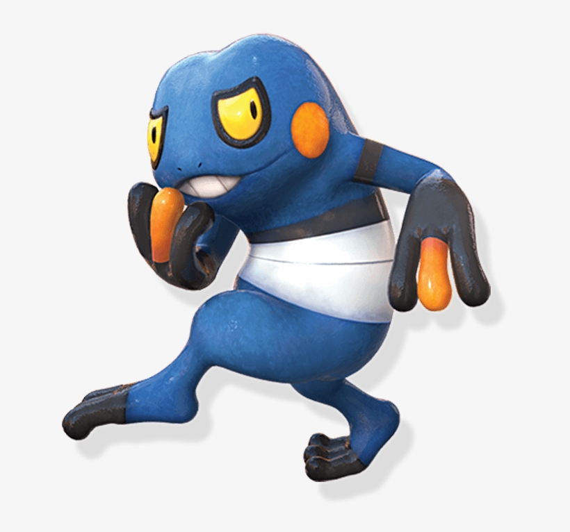 Image Croagunkfighter Pokk N - Pokken Tournament Croagunk, transparent png #5470937
