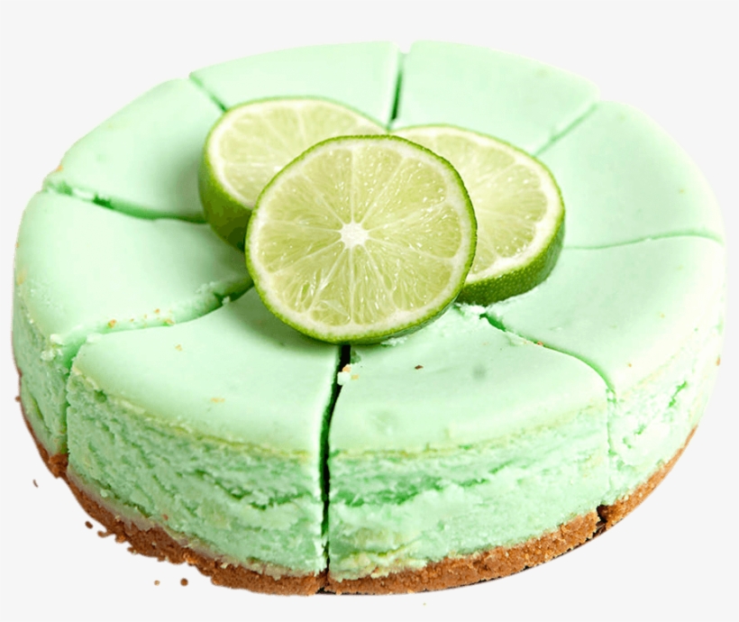 Tropical Lime Cheesecake 6” Cake- 8 Slices Per Cake - Cheesecake, transparent png #5470938