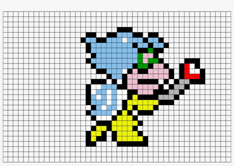 Ludwig Von Koopa Pixel Art, transparent png #5471418