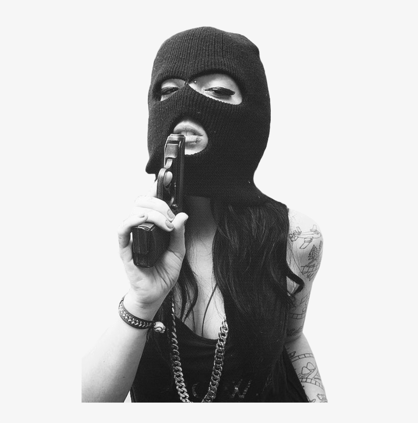 Michikogangbanger Bad Girls With Guns Free Transparent PNG Download