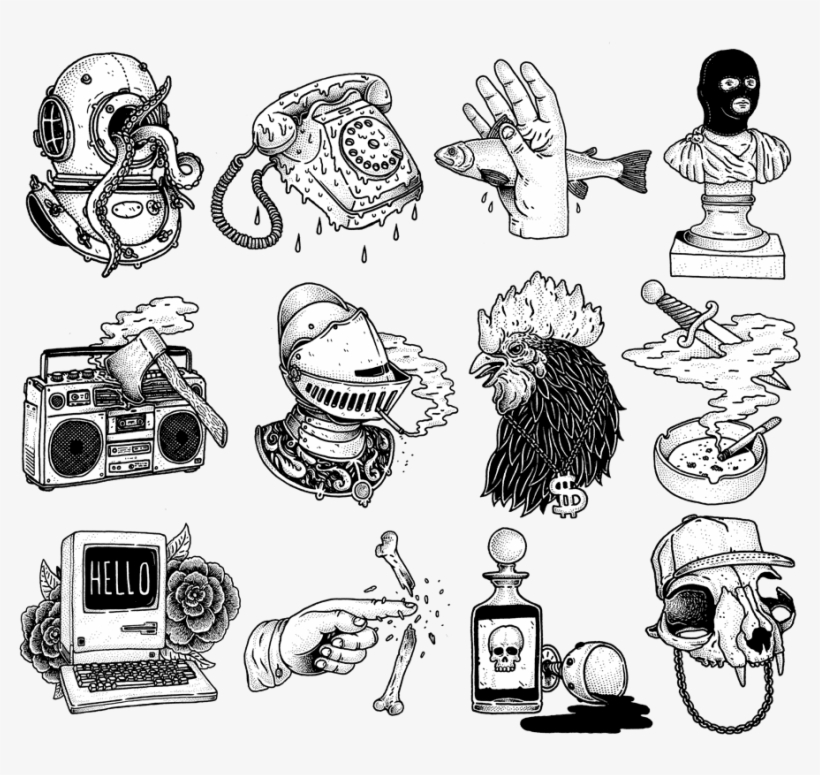 8 Of - Sketch, transparent png #5472172