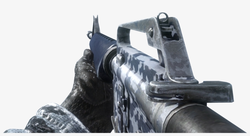 View Samegoogleiqdbsaucenao M16 Siberia Bo , - Gold M16 Black Ops, transparent png #5472415