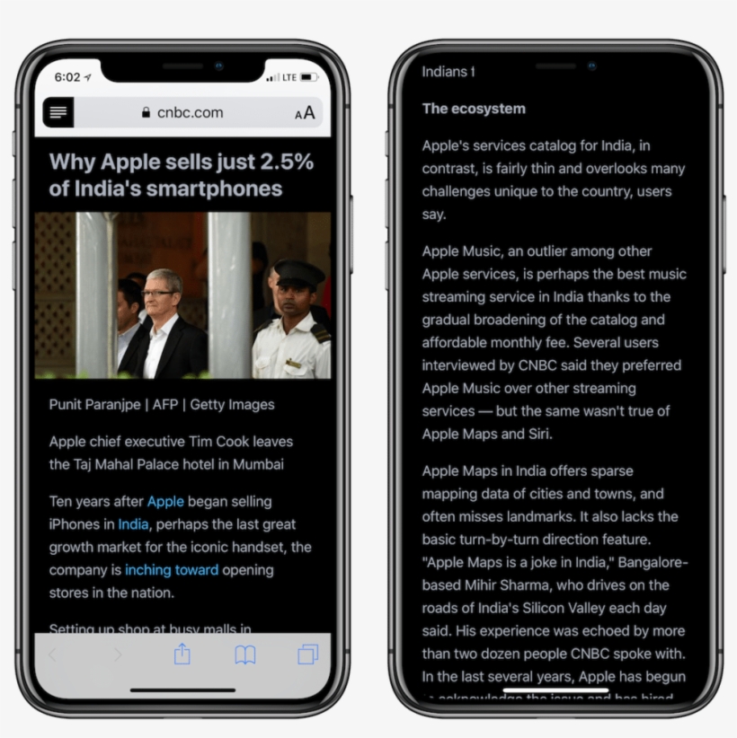 Neither Instapaper Or Pocket Have A True Black Theme - Iphone, transparent png #5472564