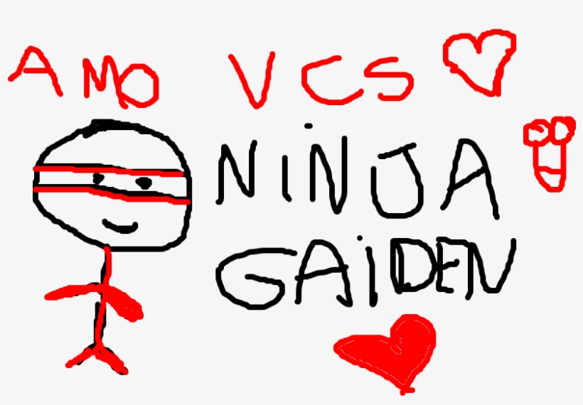 Ninja Gaiden - Heart, transparent png #5473104