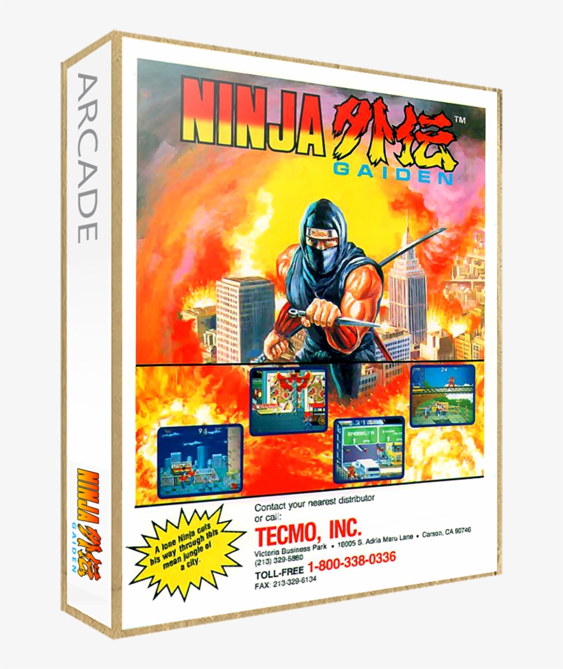 Ninja Gaiden - Ninja Gaiden Arcade, transparent png #5473461