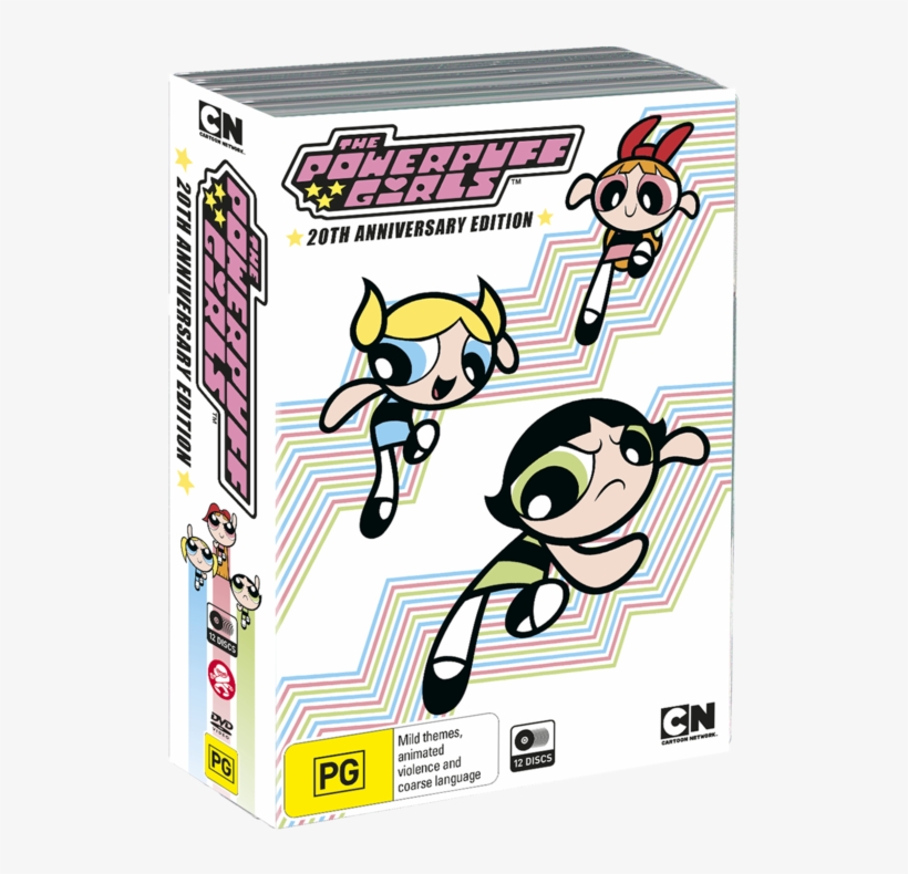 Powerpuff Girls Classic 20th Anniversary Edition - Powerpuff Girls 20th Anniversary, transparent png #5474197