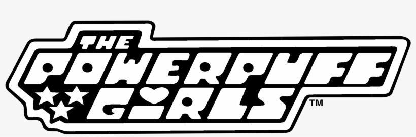 Powerpuff Girls Logo Black And White - Idw Publishing Powerpuff Girls, transparent png #5474266