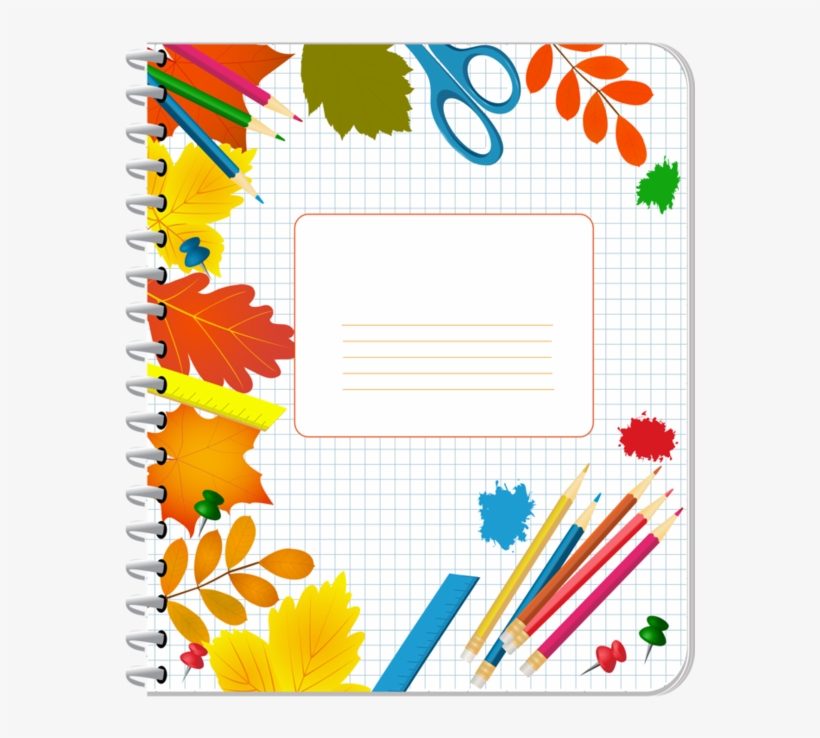 Ecole Scrap Couleurs Bordures Etiquettes Scraps - Capa De Caderno Png, transparent png #5474528