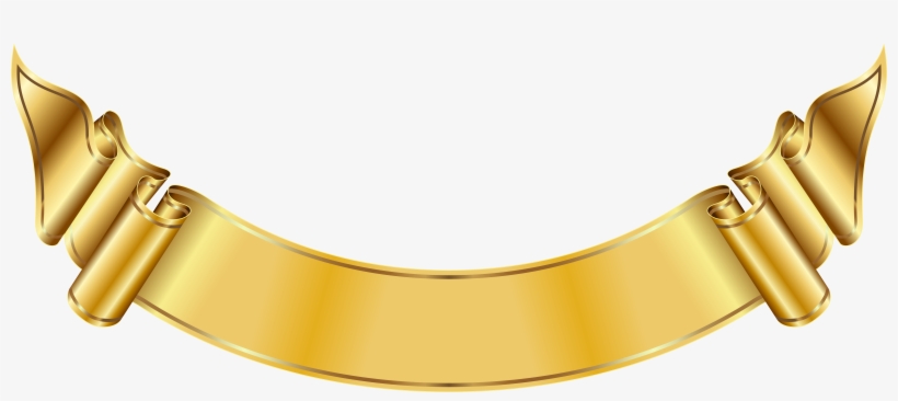Gold Banners Png, transparent png #5474824