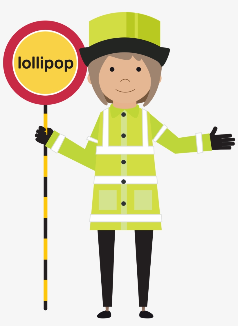 Ask The Lollipop Lady - Crossing Guard, transparent png #5475248