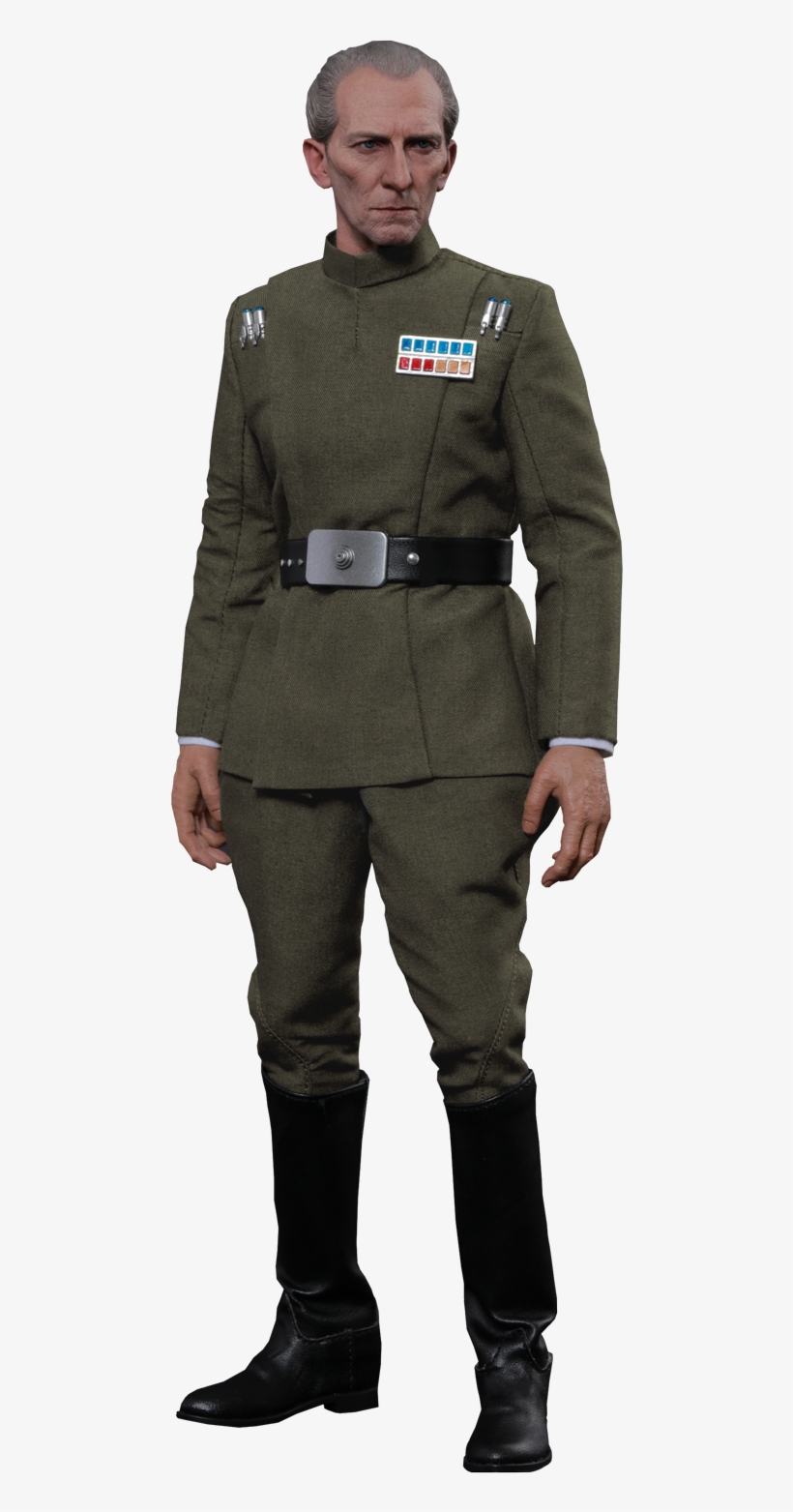 81" Star Wars Sixth Scale Figure Grand Moff Tarkin - Grand Moff Tarkin: Star Wars A New Hope: Hot Toys, transparent png #5476487
