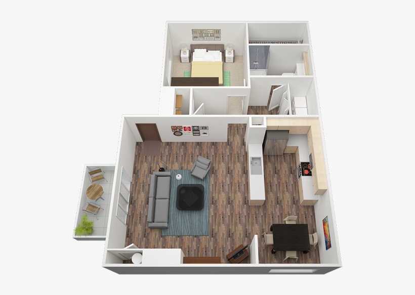 Plan A Floor Plan - Floor Plan, transparent png #5476657