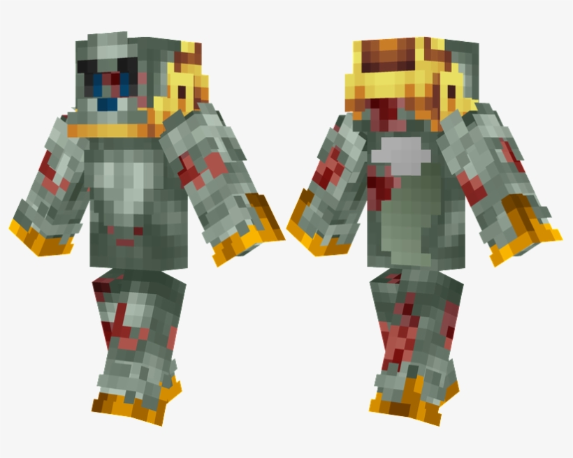 Zombie Wolf - Minecraft Ghost Robes Skin, transparent png #5477889