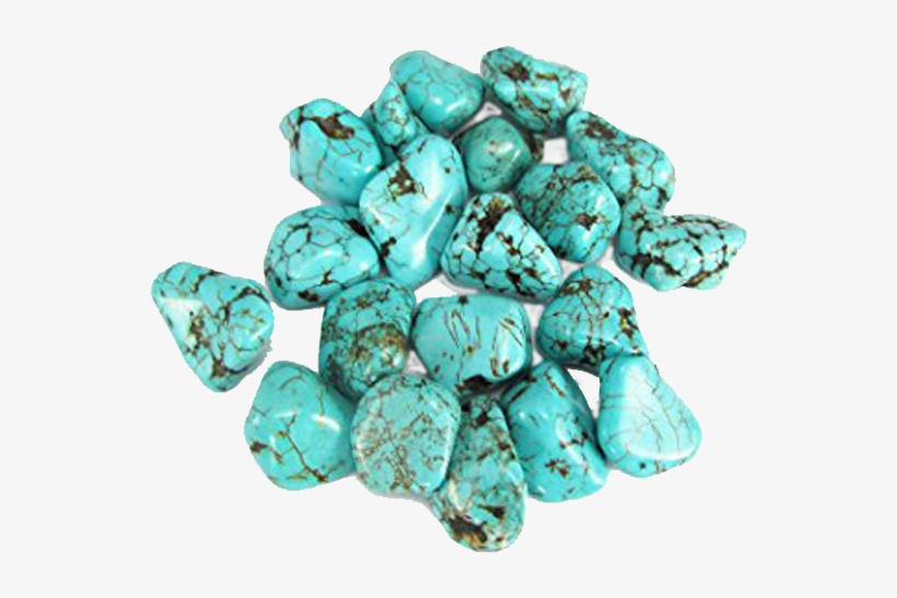 Turqouise Crystal - Turquoise Tumbled Stone Gemstone Crystal Healing Rock, transparent png #5478900