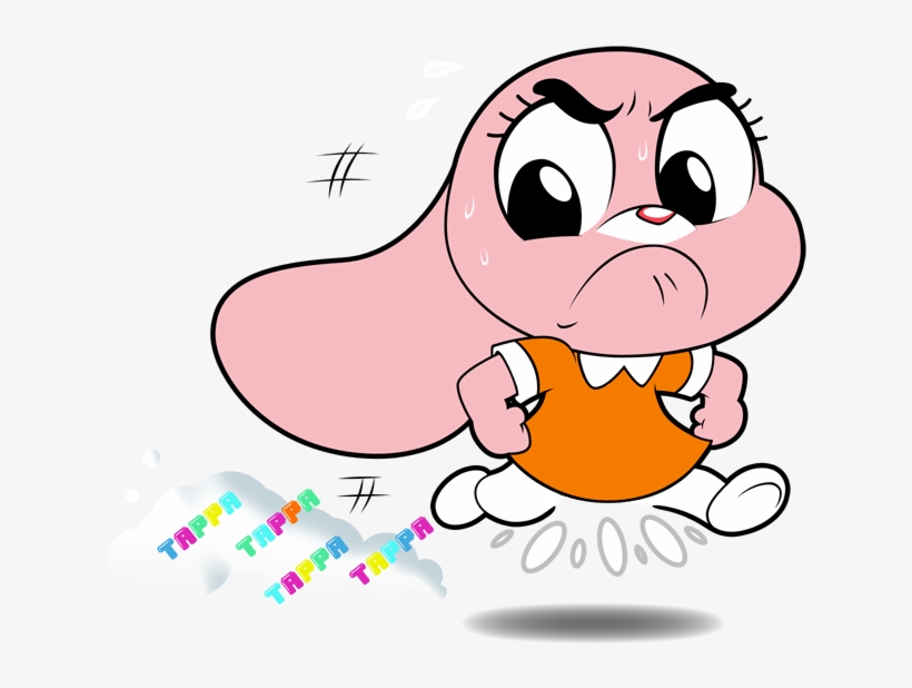 Amazing World Of Gumball Png - Amazing World Of Gumball Anais Fanart, transparent png #5479368