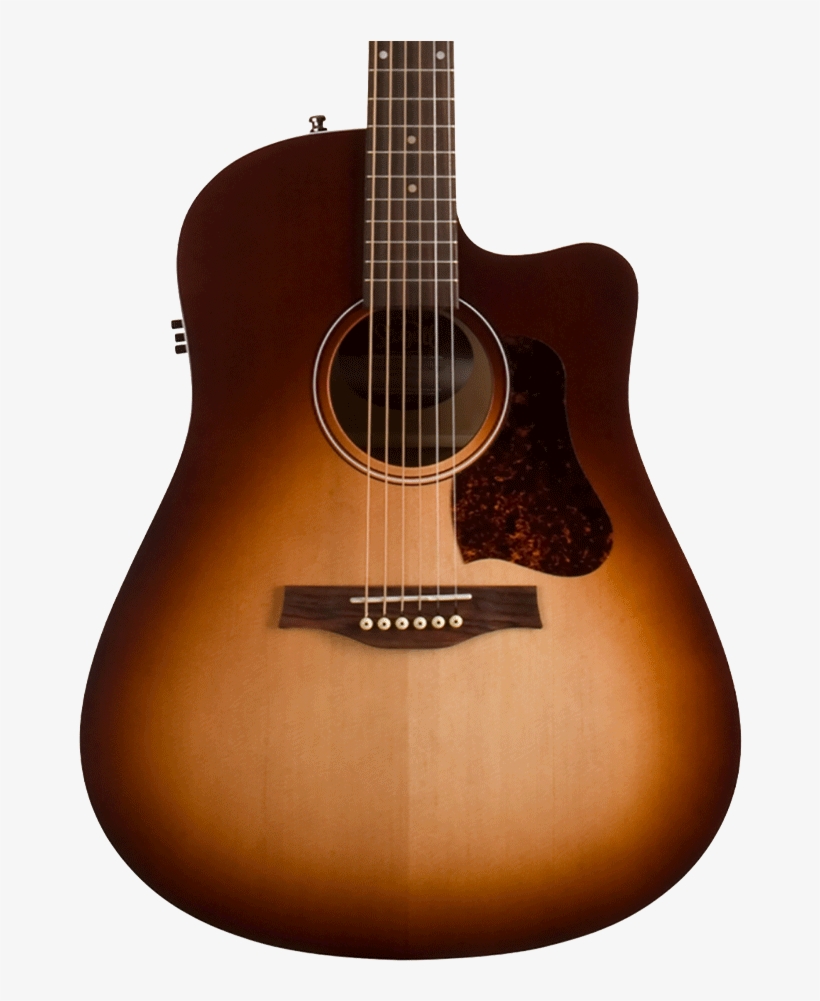 Seagull Entourage Cw Qit Acoustic-electric Guitar - Guitar, transparent png #5479425