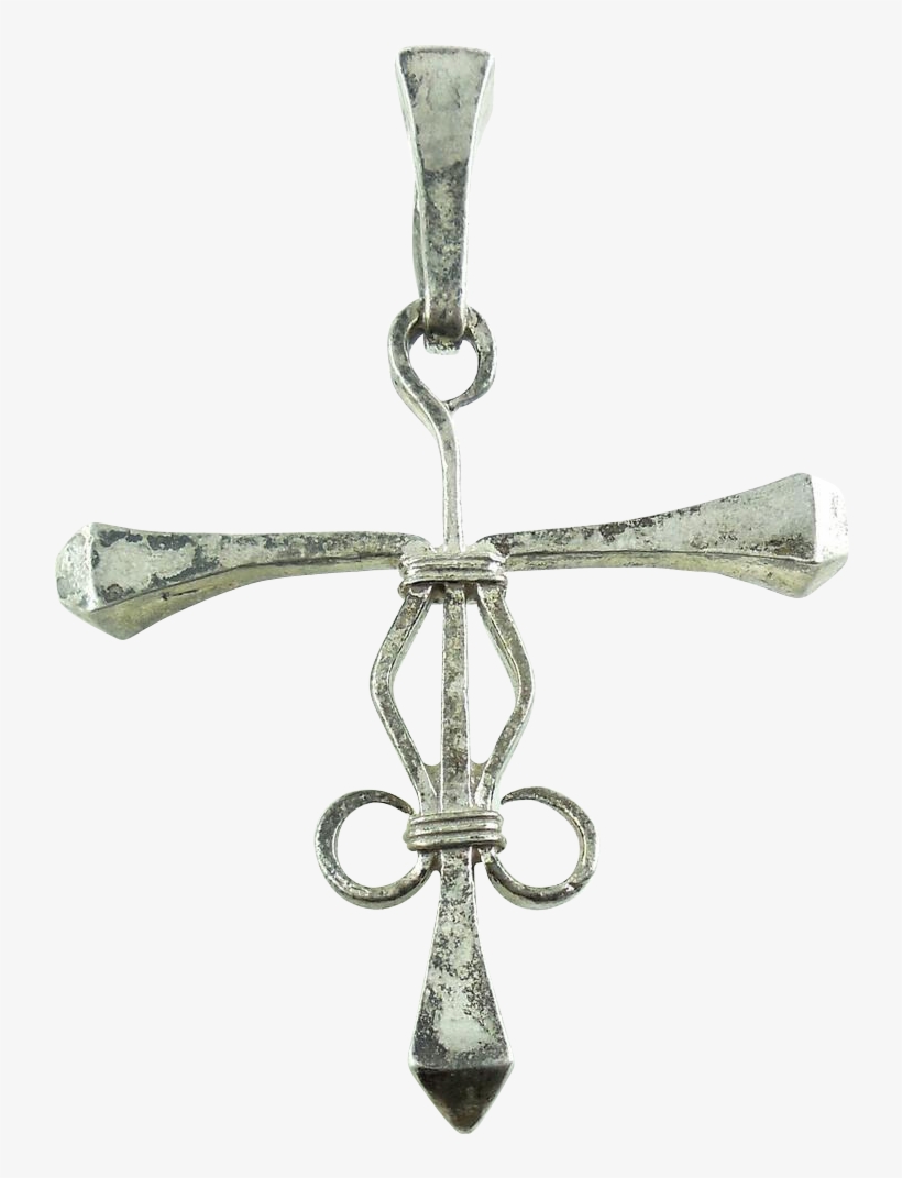 Symbolically Made Of Hand Wrought Solid Sterling Silver - Pendant, transparent png #5479853