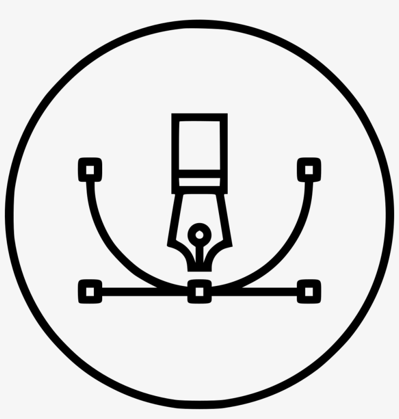 Drawing Curve Jpg Library - Bezier Png, transparent png #5480409