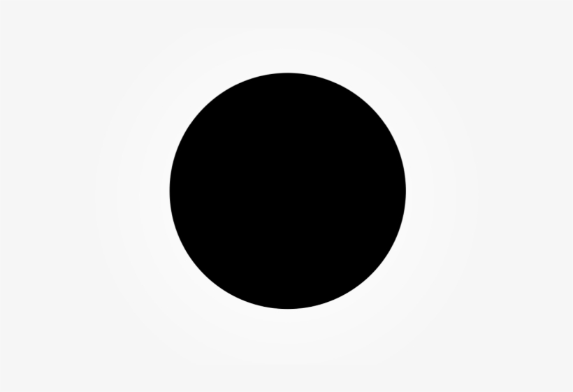 Black Hole Clipart Transparent Background - Black Color Circle Png, transparent png #5480477