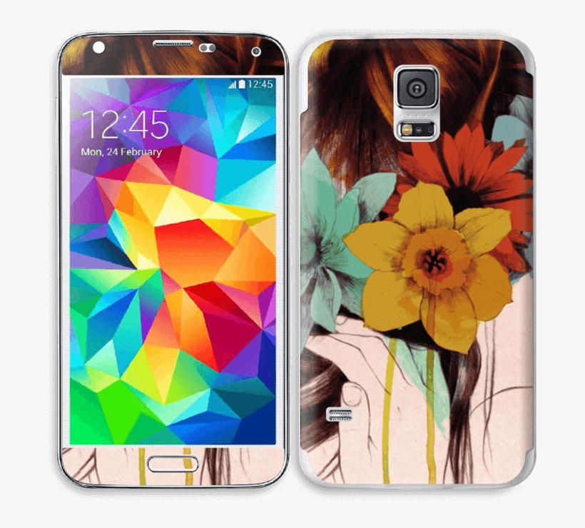 Corona De Flores - Trenro Waterproof Case For Samsung S5, transparent png #5480481