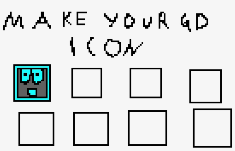 Make You Geometry Dash Icon - Number, transparent png #5480741