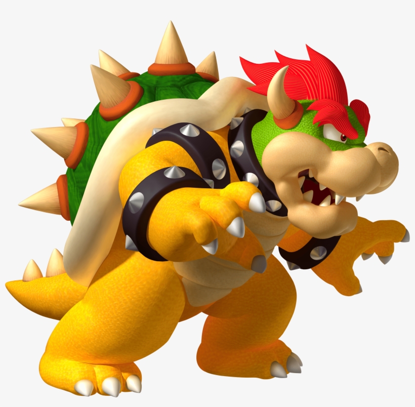 Angry Bowser - Bowser Png, transparent png #5481234