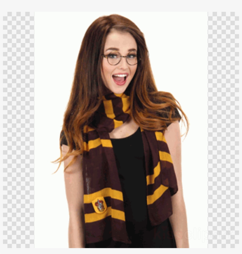 Harry Potter Lightweight Gryffindor Scarf Clipart Harry - Harry Potter Scarf Lightweight, transparent png #5482237