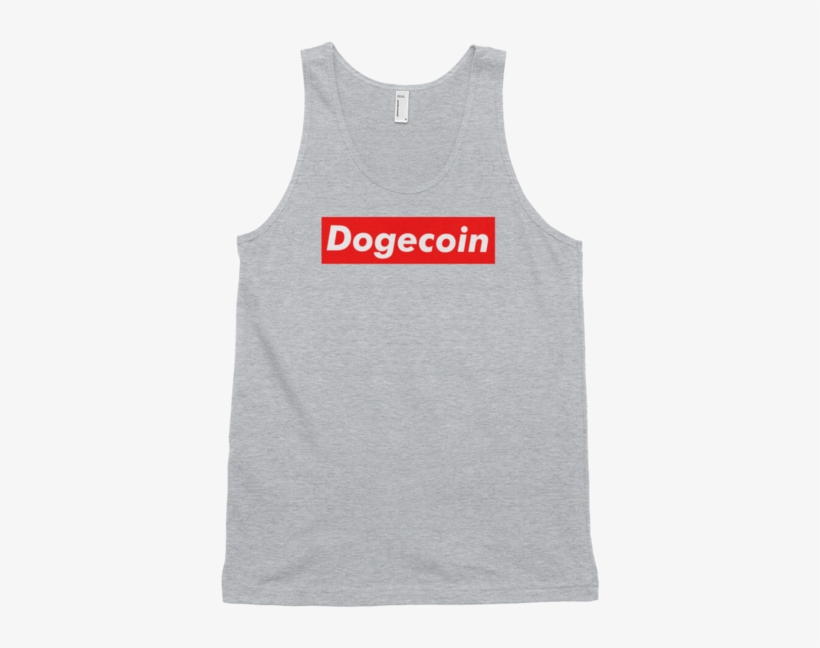 Dogecoin Tank-top Supreme Parody - Product, transparent png #5482586