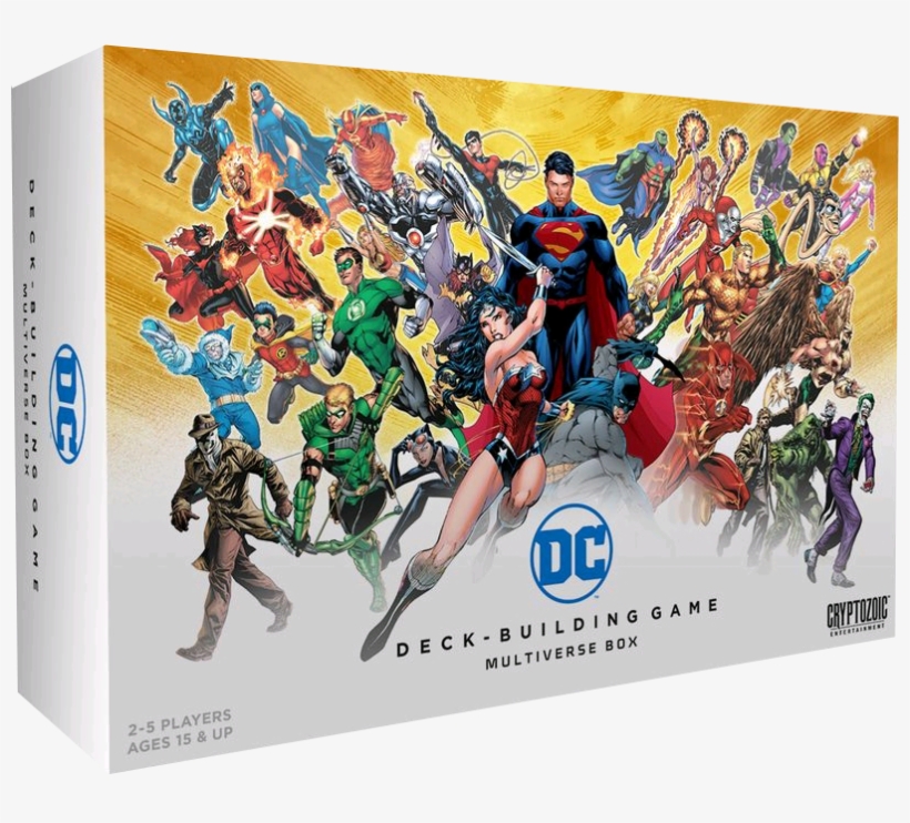 Dc Deck Building Game Multiverse Box - Dc Comics Deck Building Game Multiverse Box, transparent png #5483010