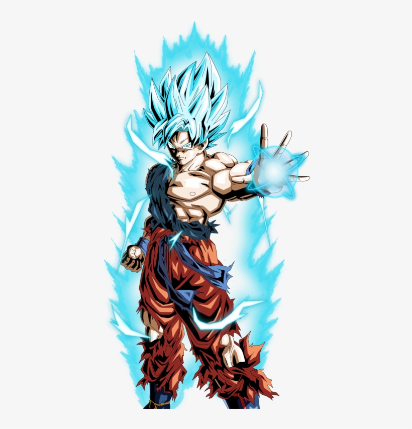 Make Goku And Vegeta Learn To Control Their God Ki - Sangoku Super Saiyan Blue, transparent png #5483096