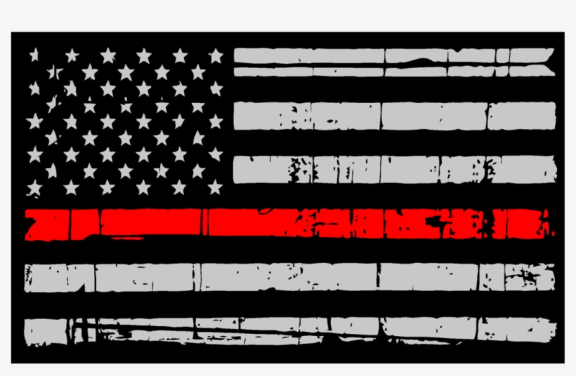 Thin Blue Line And Thin Red Line, transparent png #5483177