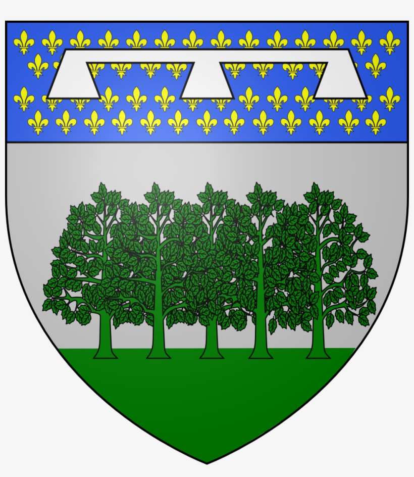 Blason Ville Fr Nemours - Nemours, transparent png #5483293