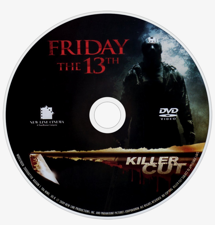 Friday The 13th Dvd Disc Image, transparent png #5483572