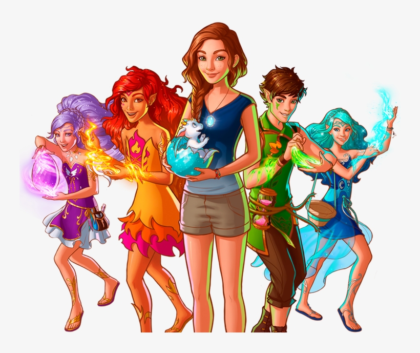 Lego Elves Characters - Lego Elves: Chapter Book #2 - Trade Paperback, transparent png #5483727