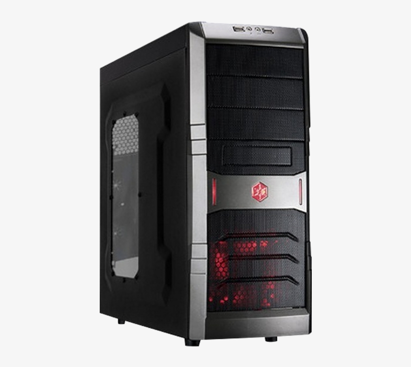 Sale Silverstone "redline Series" Rl01b W Usb3 Black/red, - Silverstone Redline Rl01b Tower - No Power Supply, transparent png #5483728