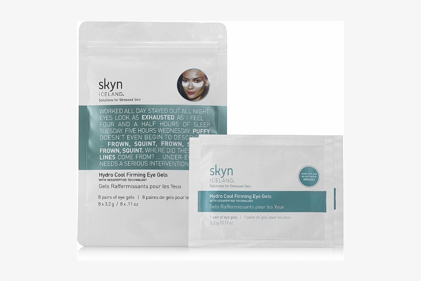 Victoria's Secret Accused Of Copying Pat Mcgrath Labs - Skyn Iceland Hydro Cool Firming Eye Gels - 8 Pairs, transparent png #5483976