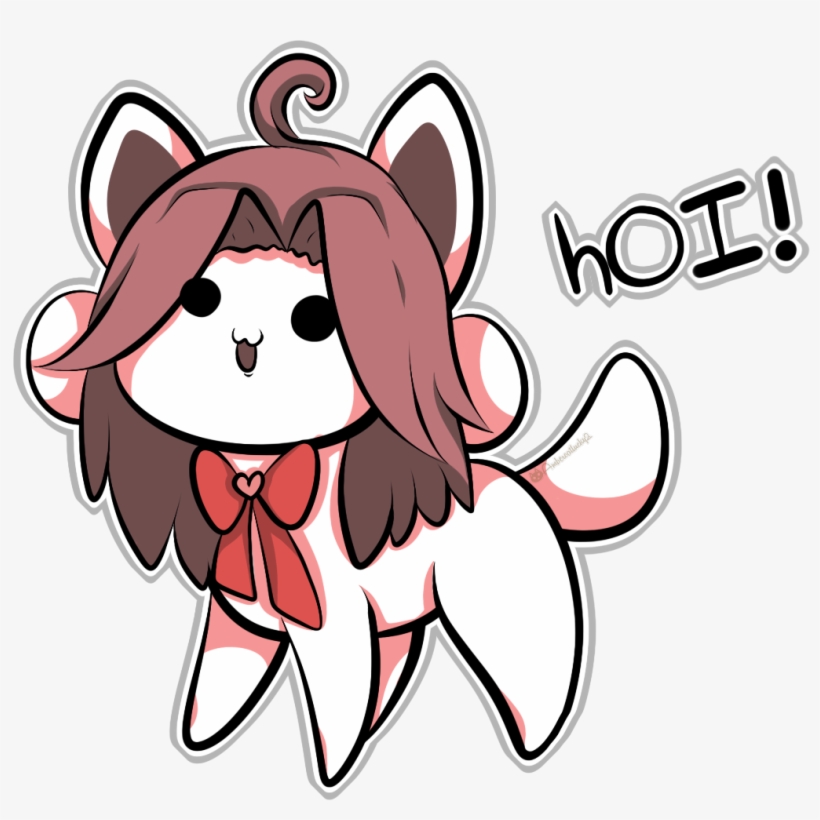 Moi Temmie - Cartoon, transparent png #5484244