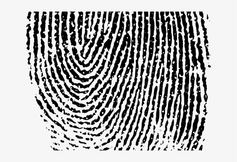 Fingerprint Png Transparent Images - Fingerprint Black And White, transparent png #5484300