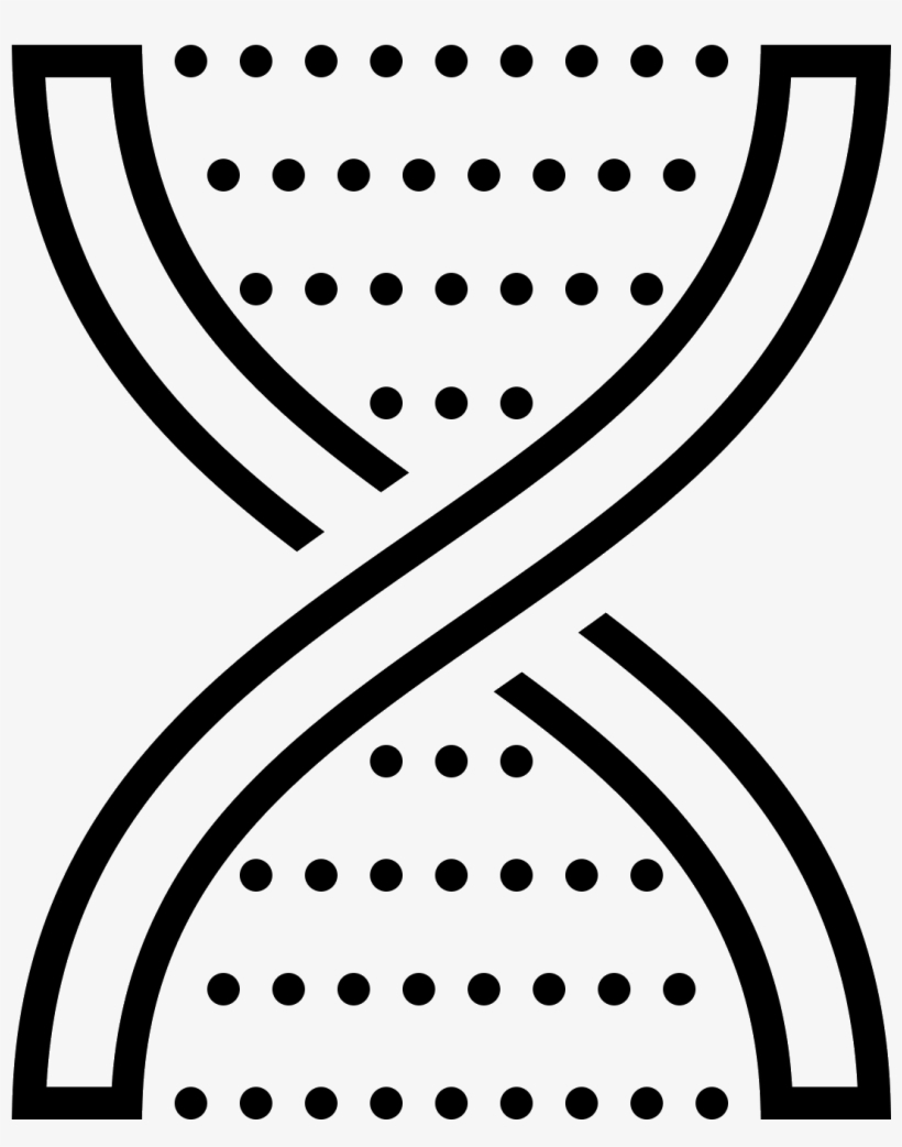 Spirala Dna Icon - Line Art, transparent png #5484513