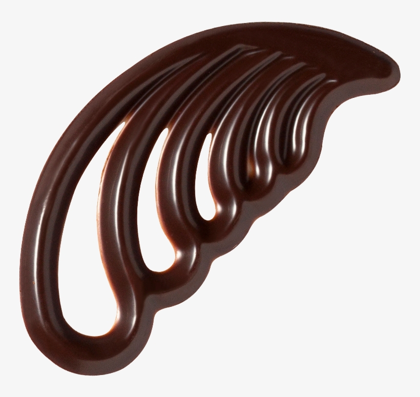 Dark Chocolate Feathers - Feather, transparent png #5485131