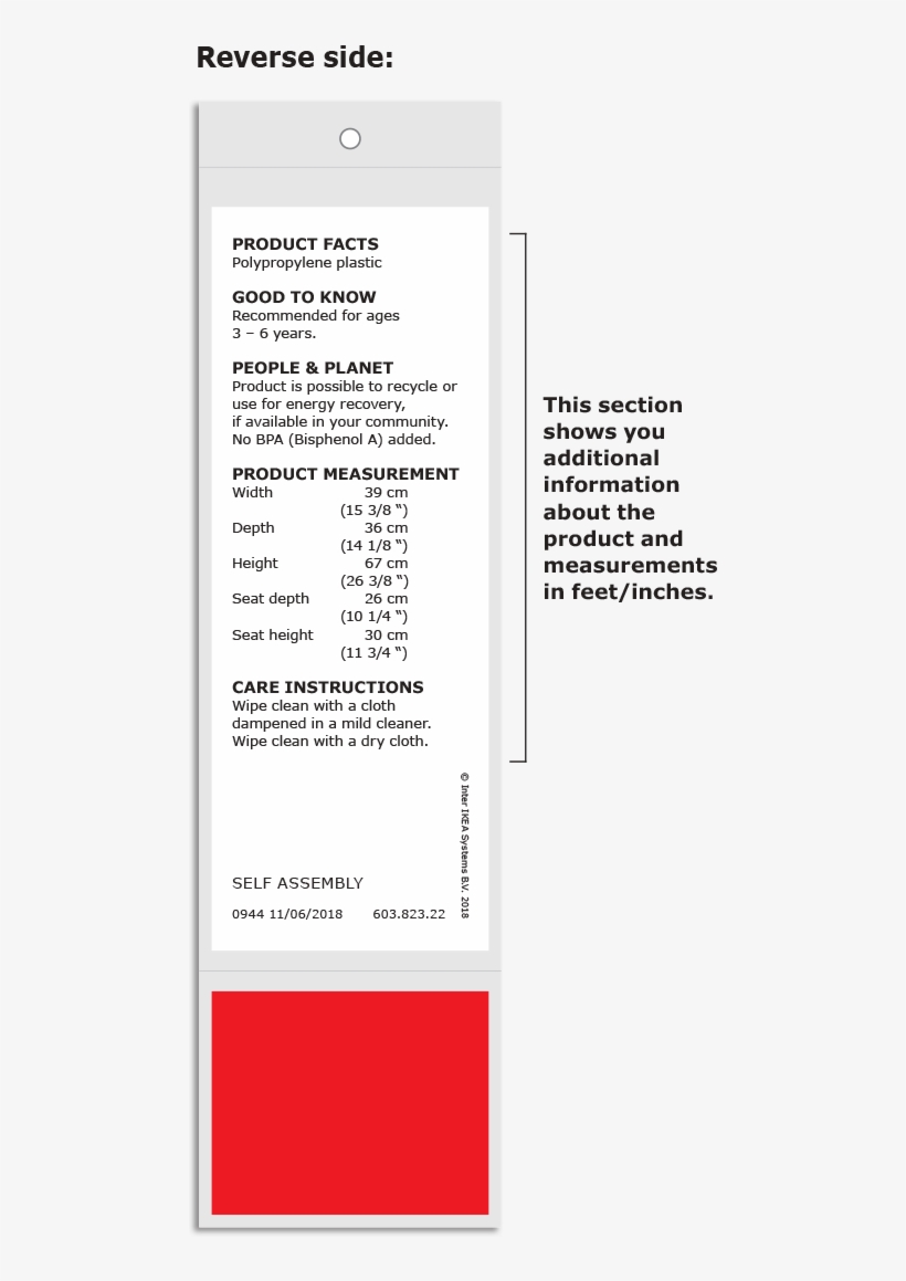 How To Read The Price Tag - Price Tag Ikea, transparent png #5485478